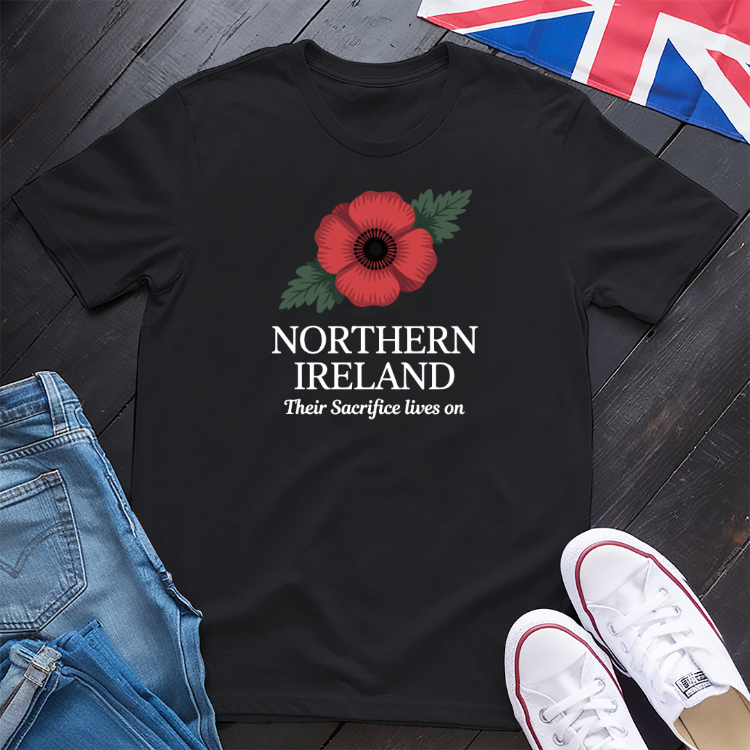 N. Ireland Never Forget T-shirt