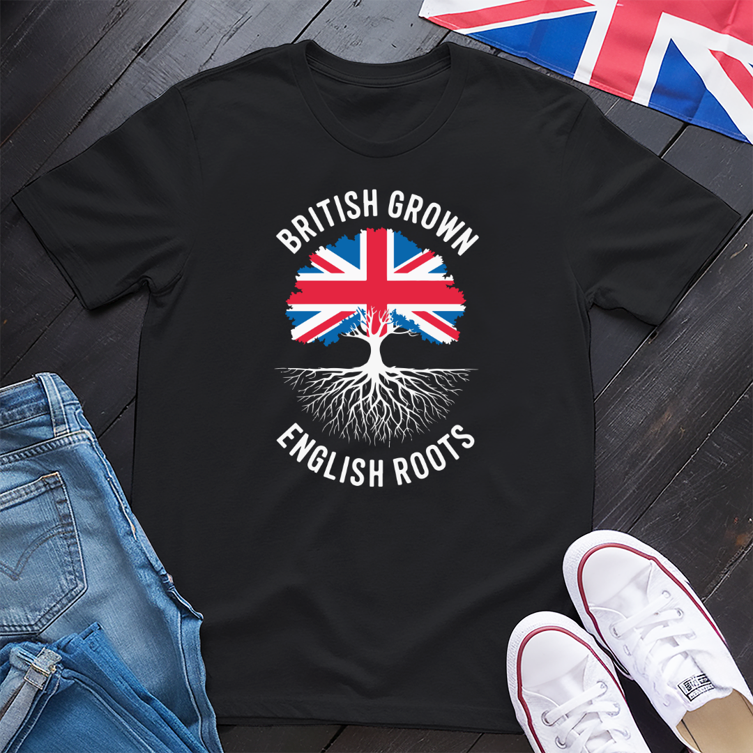 British Grown English Roots T-shirt