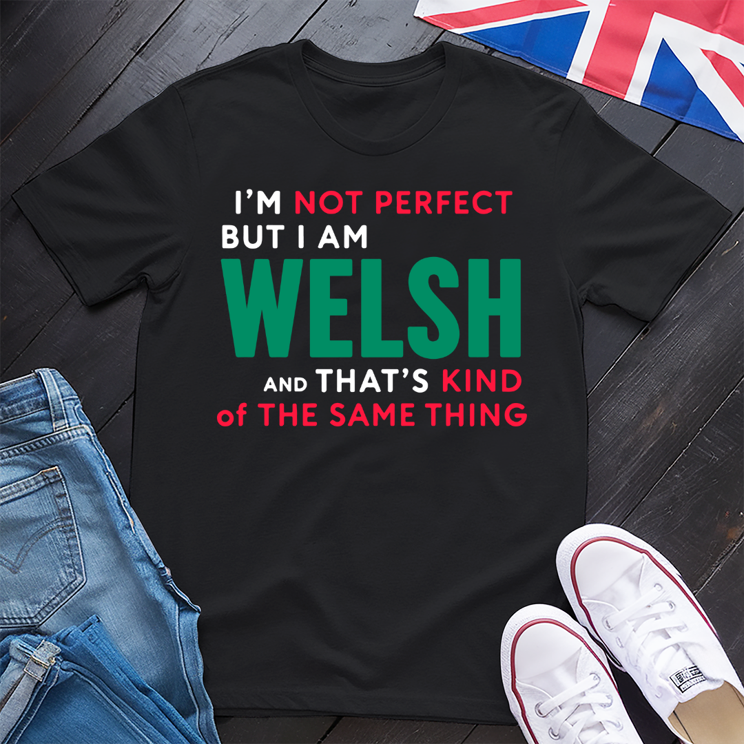 Im Not Perfect (Welsh) T-shirt