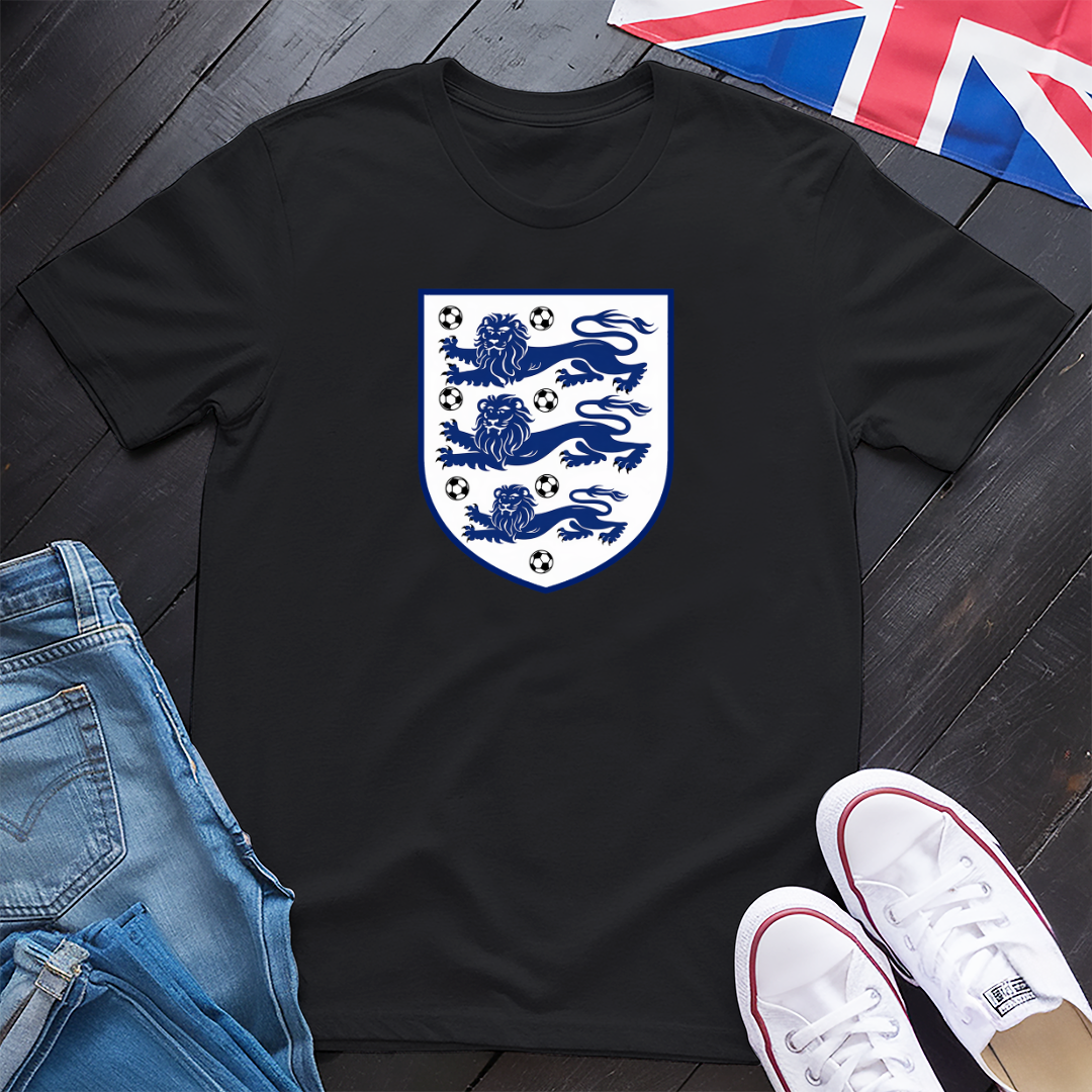 Lionheart Football Emblem T-shirt