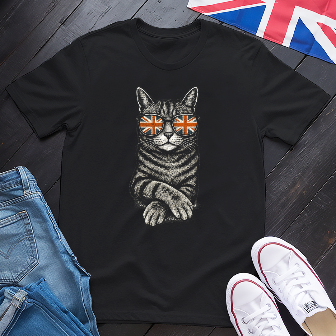 British Cat T-shirt