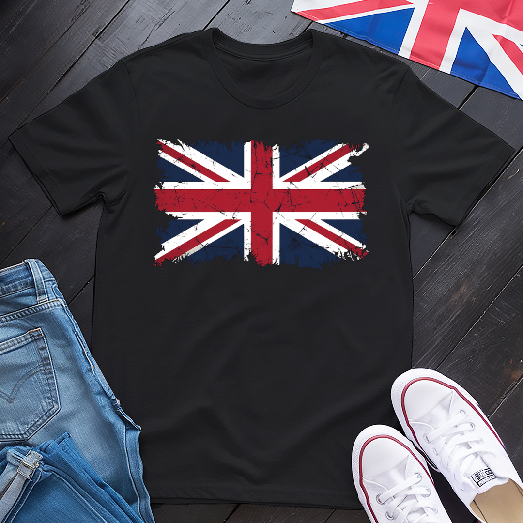 Aged Union Jack T-shirt