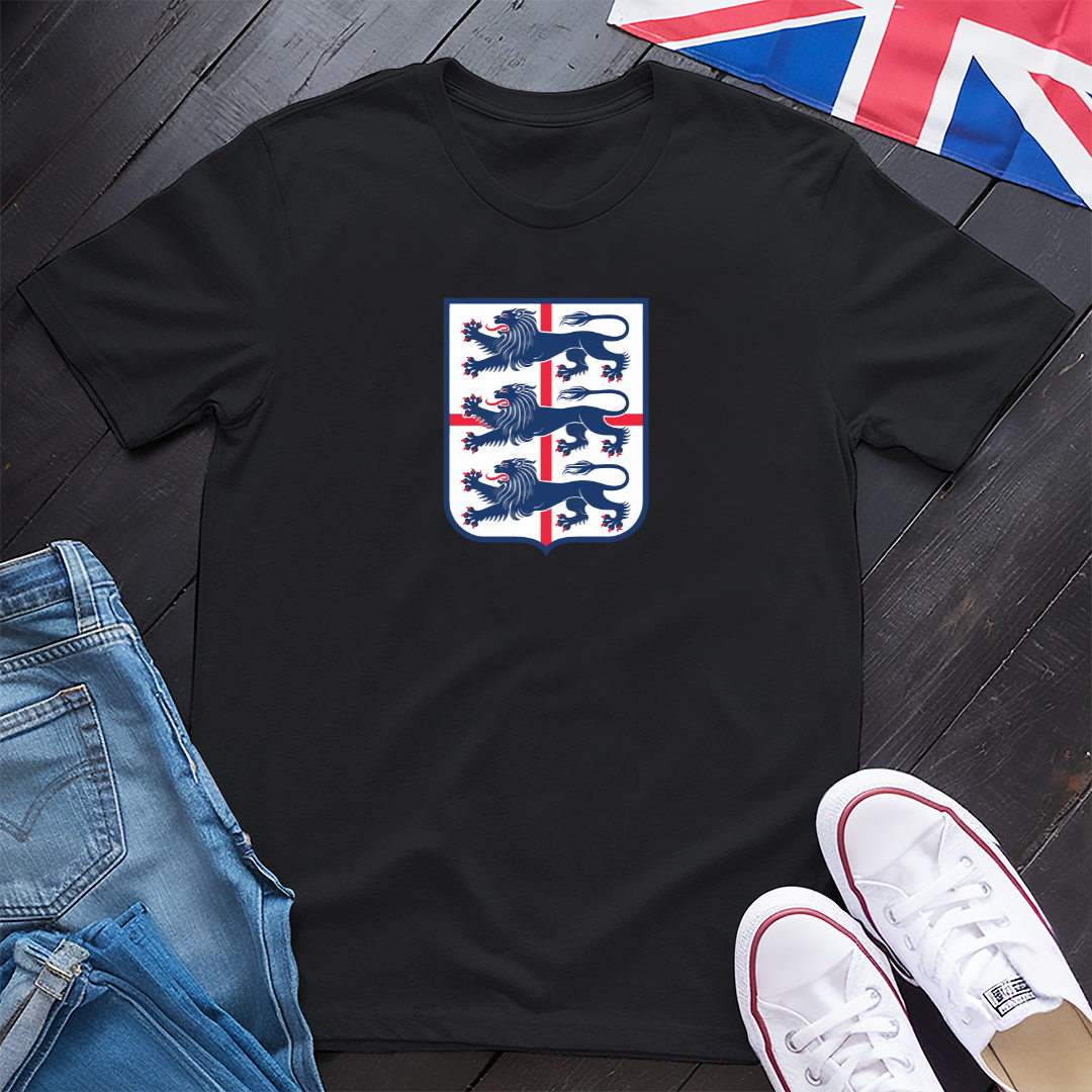 Three Lions and St. Georges Cross T-shirt