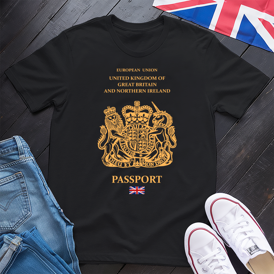 British Passport T-Shirt