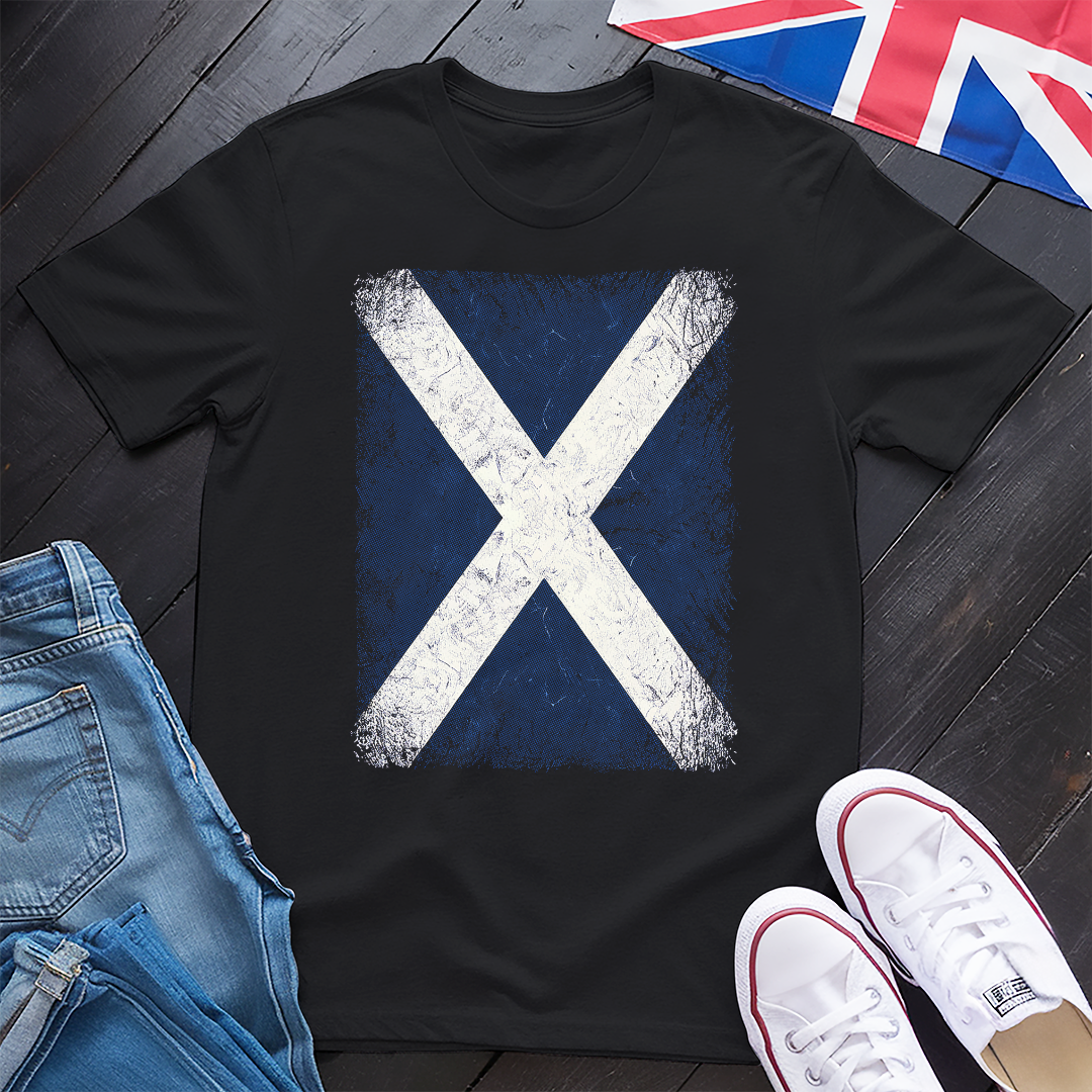 Retro Saltire T-shirt