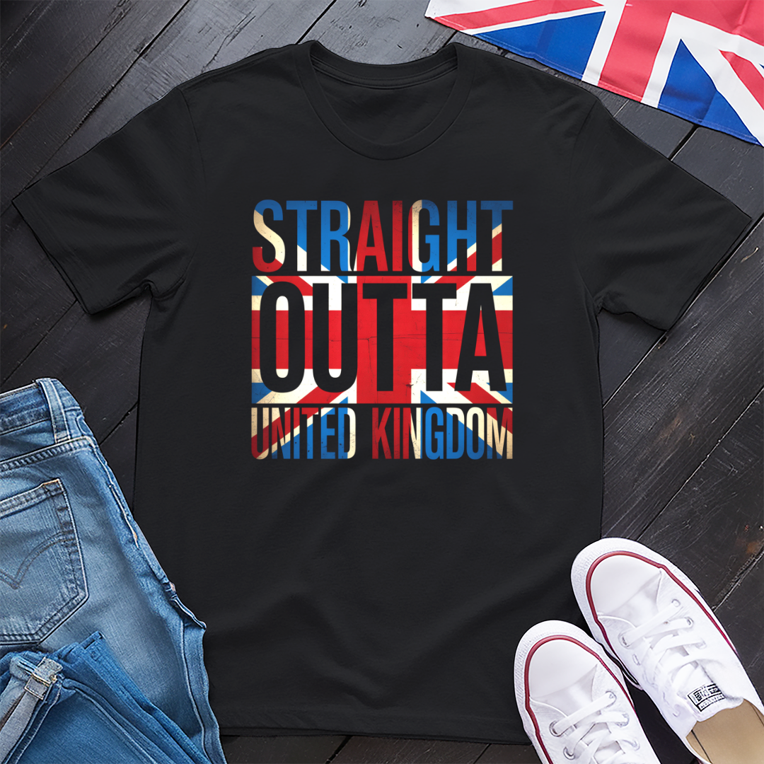 Straight Outta United Kingdom T-Shirt