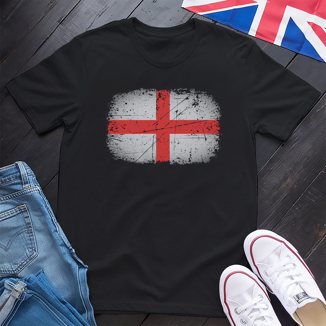 Distressed & Proud Cross T-shirt