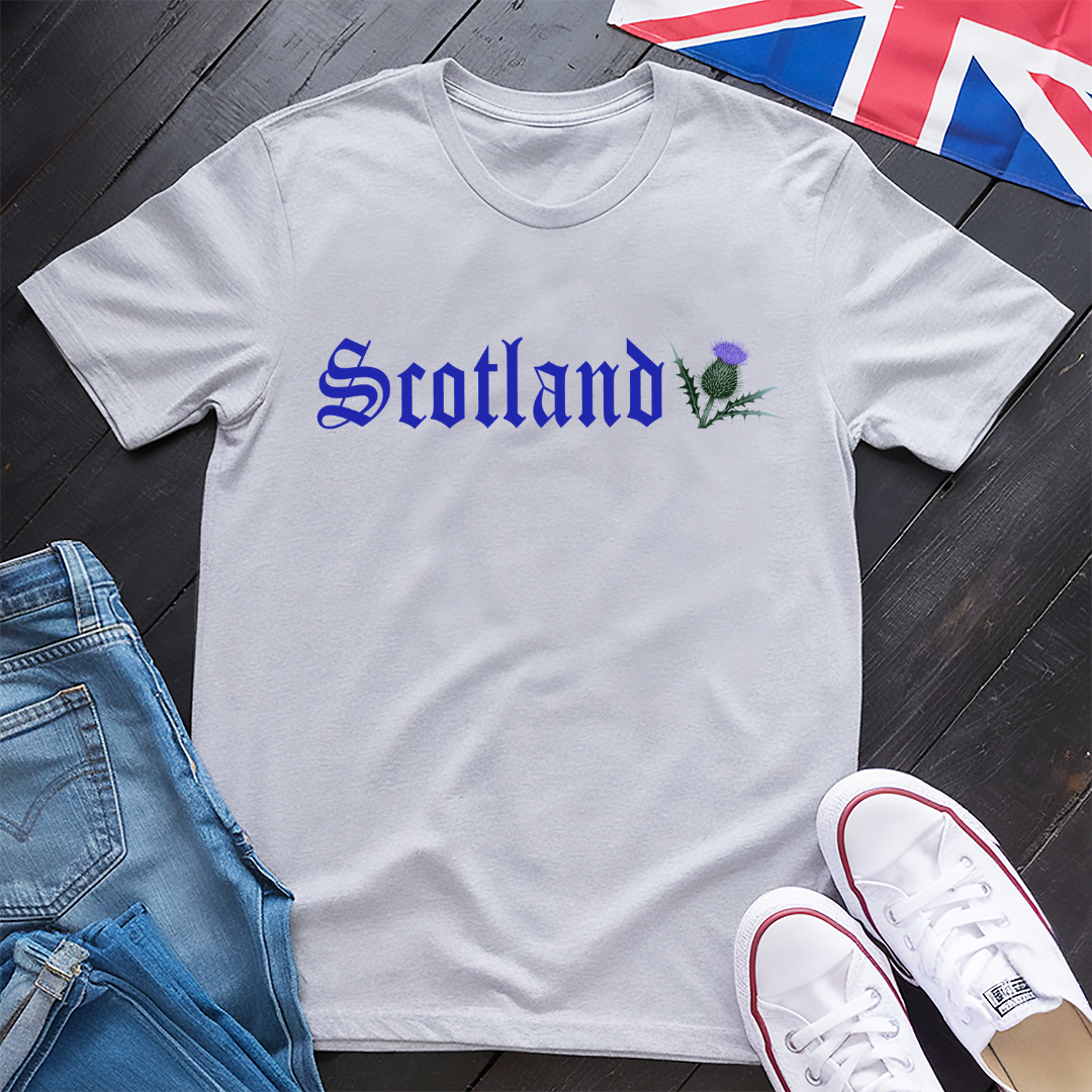 Ye Olde Scotland - Blue Font T-shirt