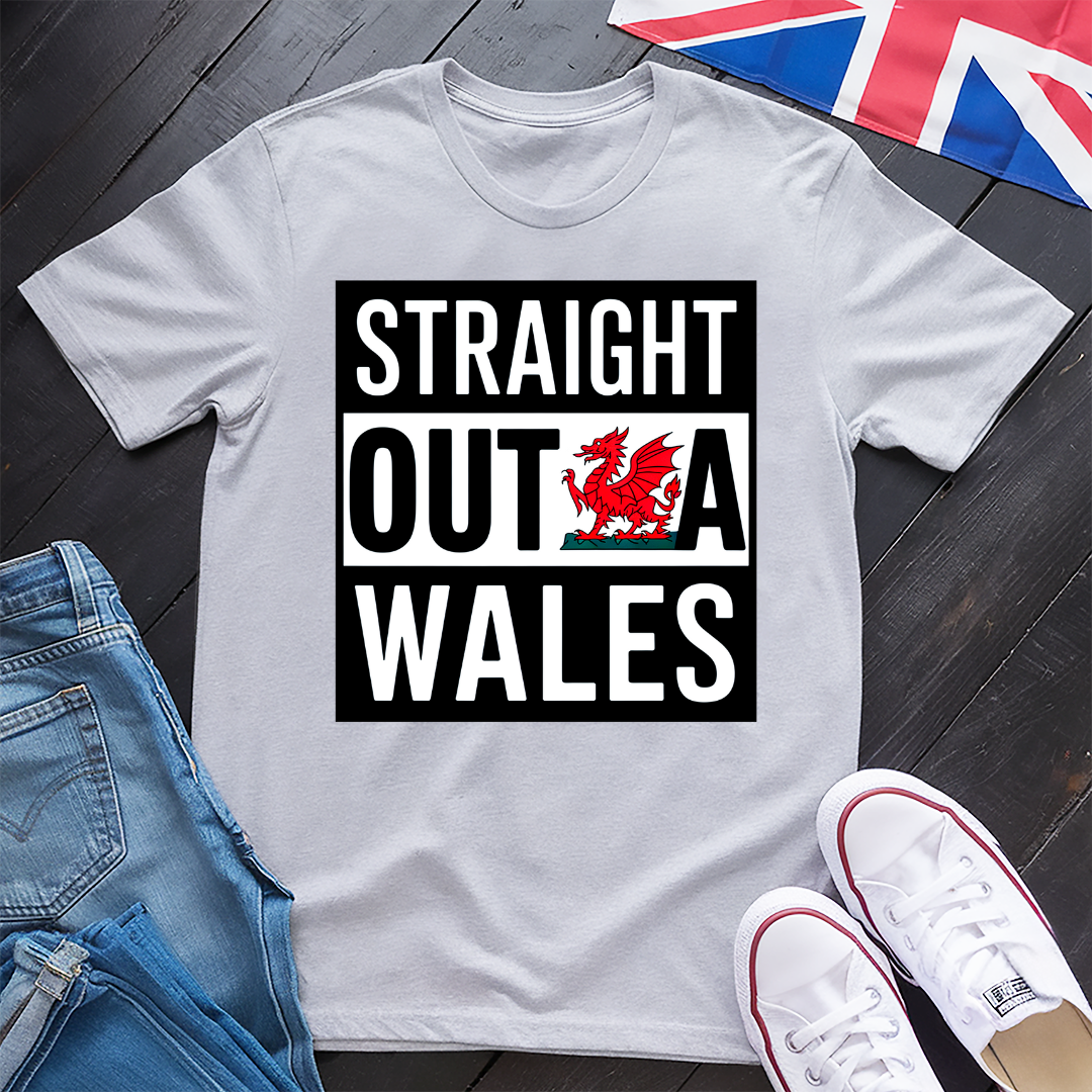 Straight outta Wales T-shirt