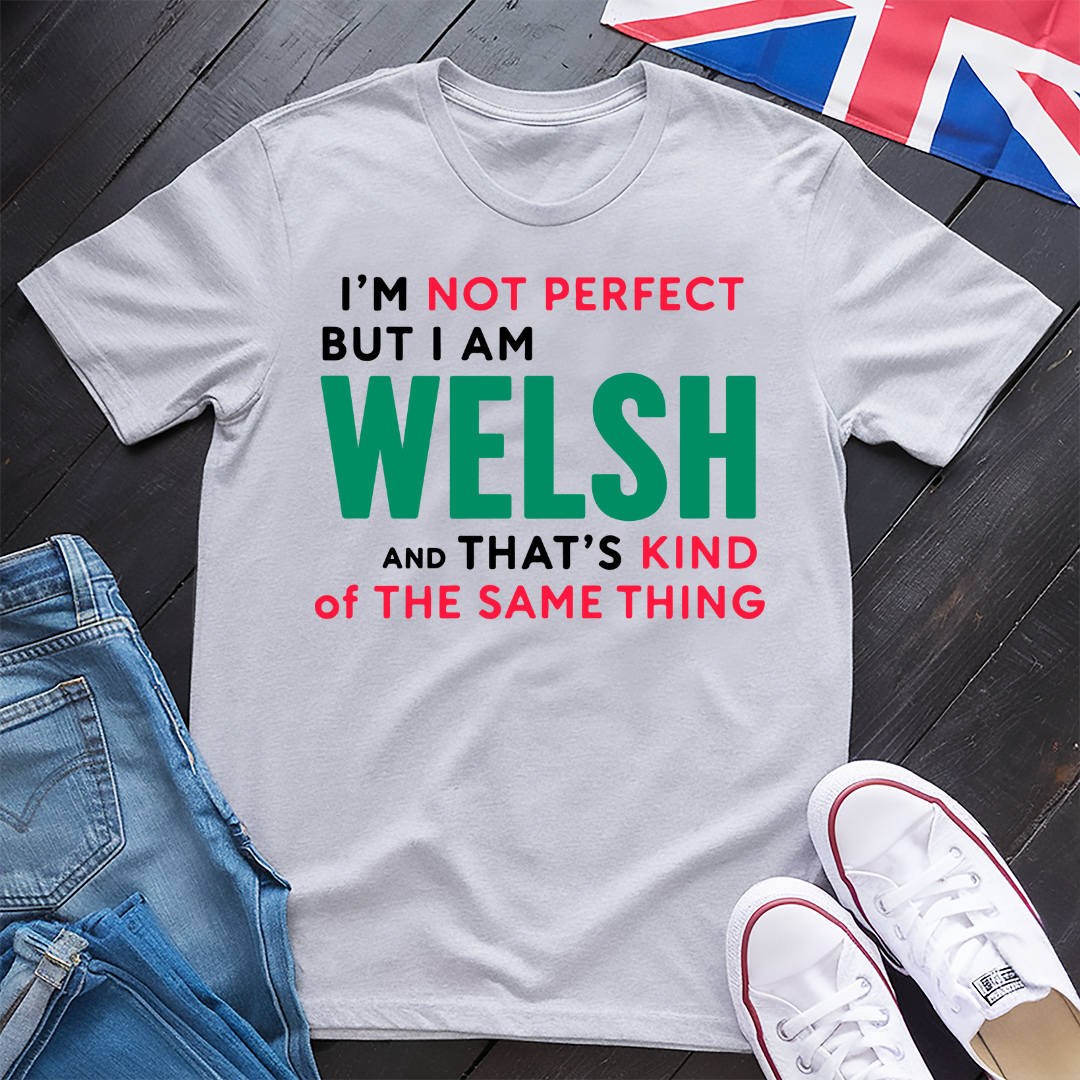 Im Not Perfect (Welsh) T-shirt