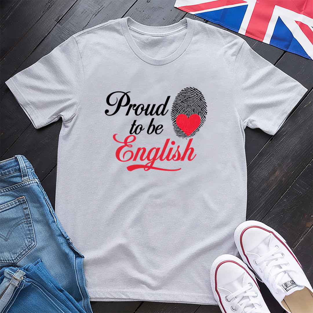 Proud English Patriot’s Print T-shirt