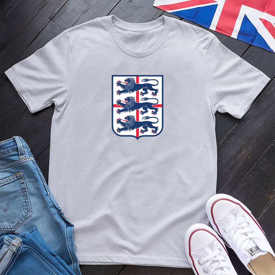 Three Lions and St. Georges Cross T-shirt