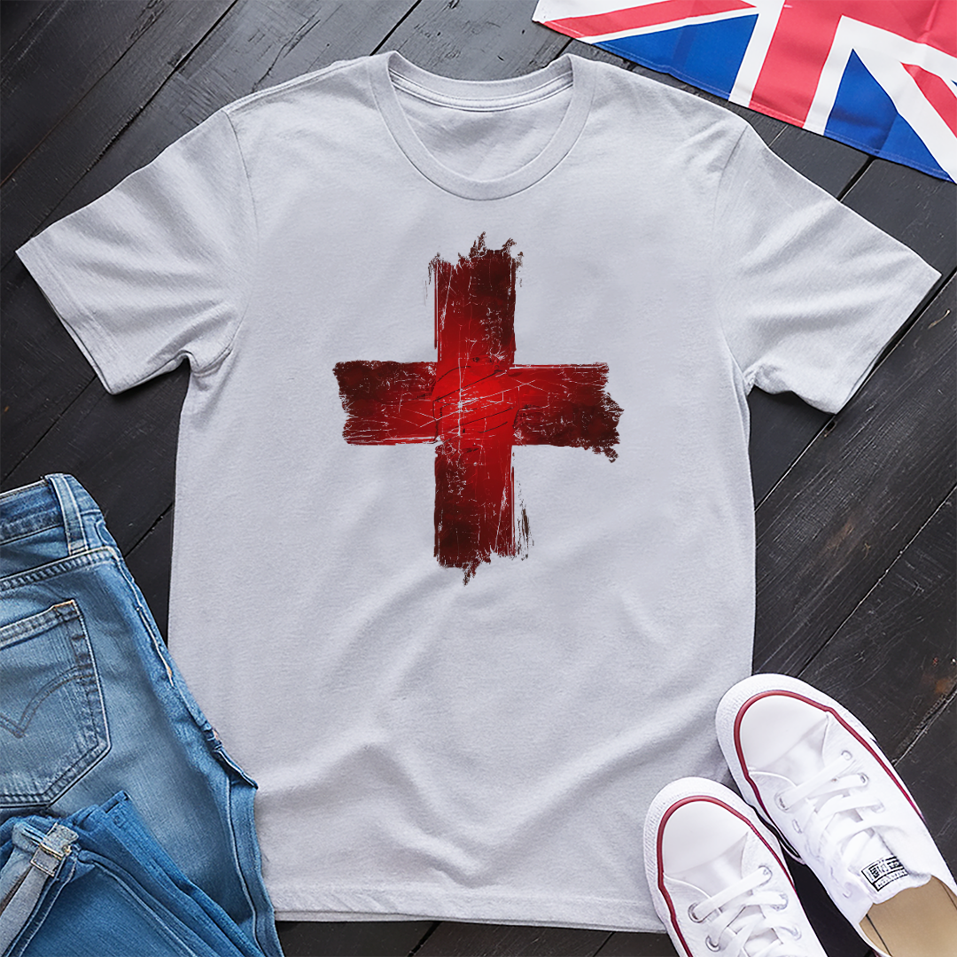 Defiant Cross Of St. George T-shirt