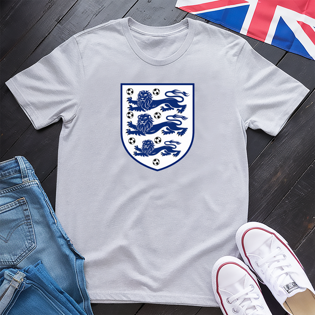 Lionheart Football Emblem T-shirt