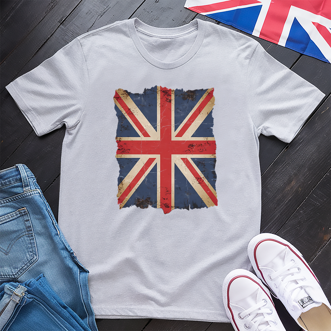 Rustic Britannia Union Jack T-shirt