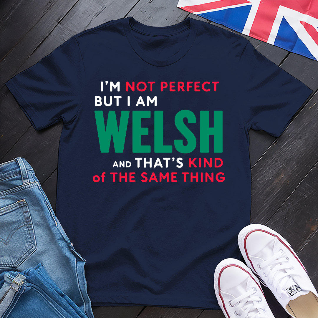 Im Not Perfect (Welsh) T-shirt