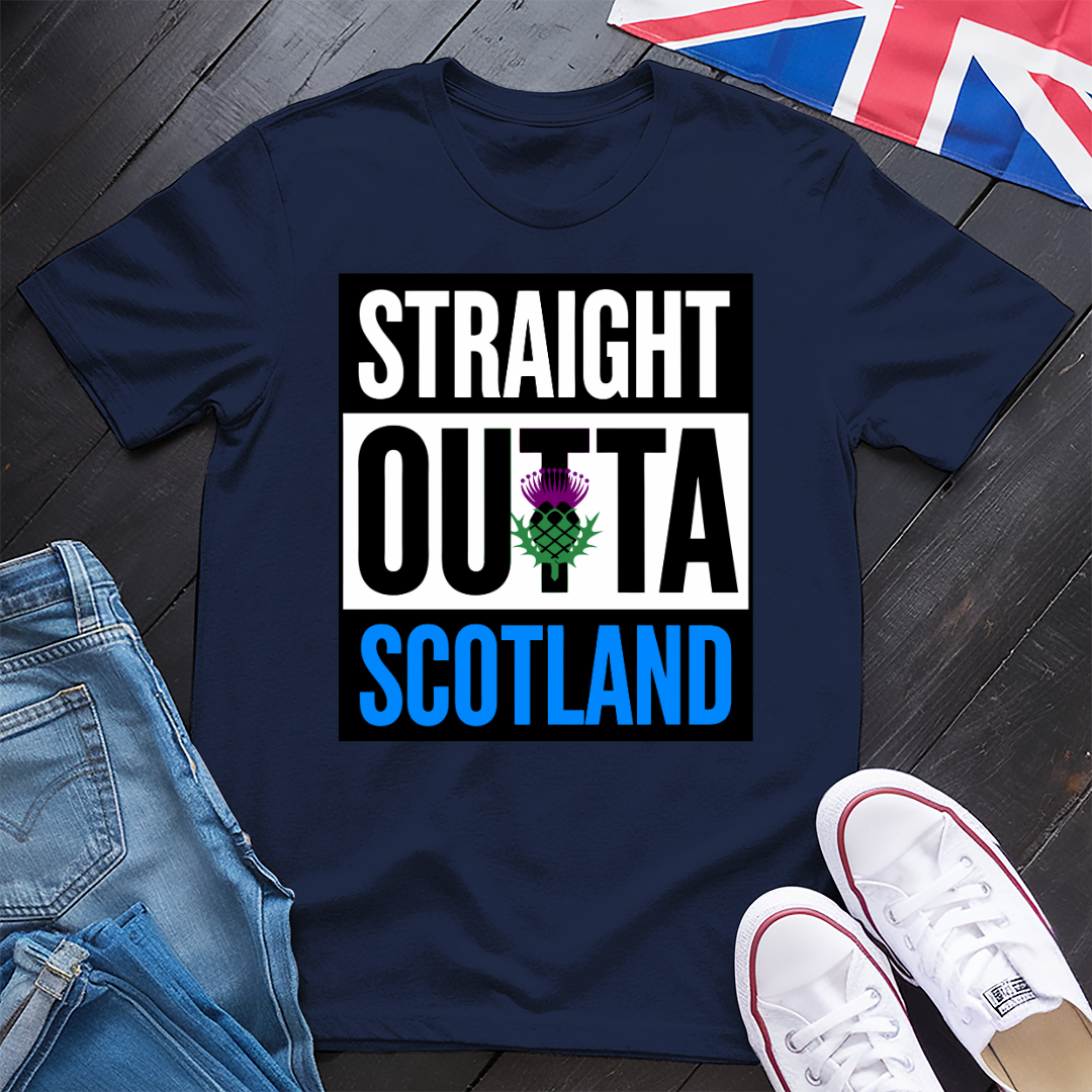 Straight outta Scotland T-shirt
