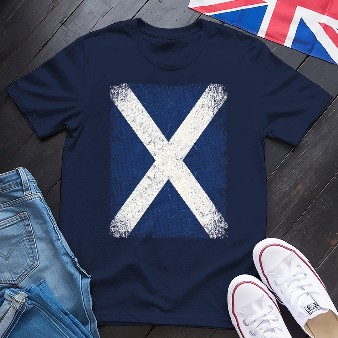 Retro Saltire T-shirt