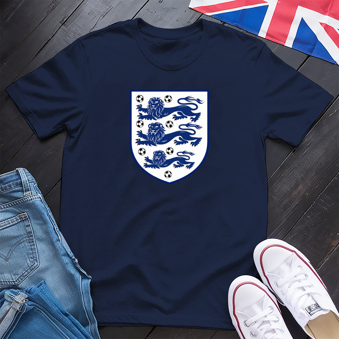 Lionheart Football Emblem T-shirt