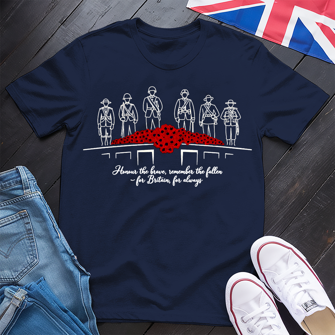 Honour the Brave, Remember the Fallen T-shirt