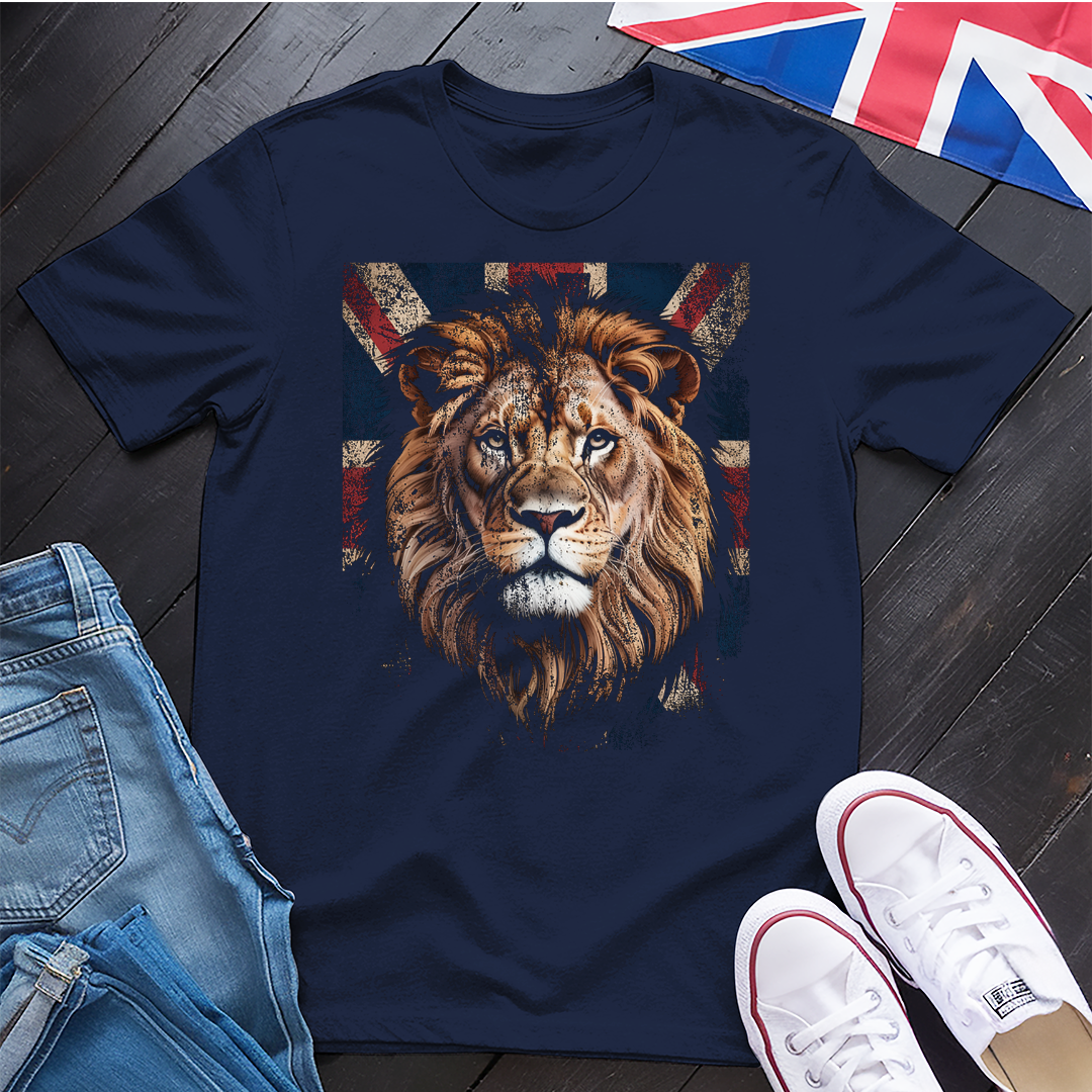 Distressed Lion of Britain T-Shirt