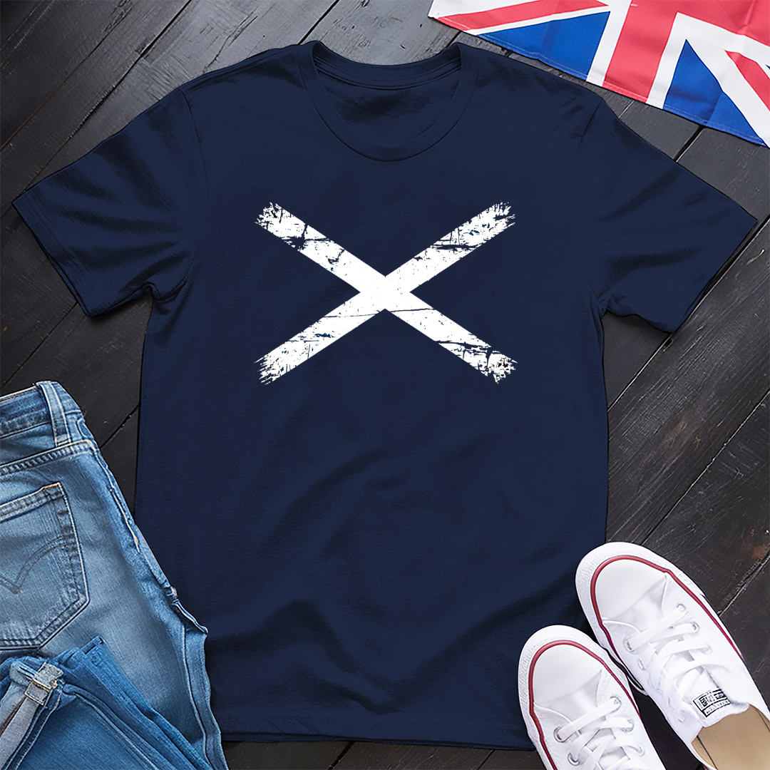 Saltire of the Brave T-shirt