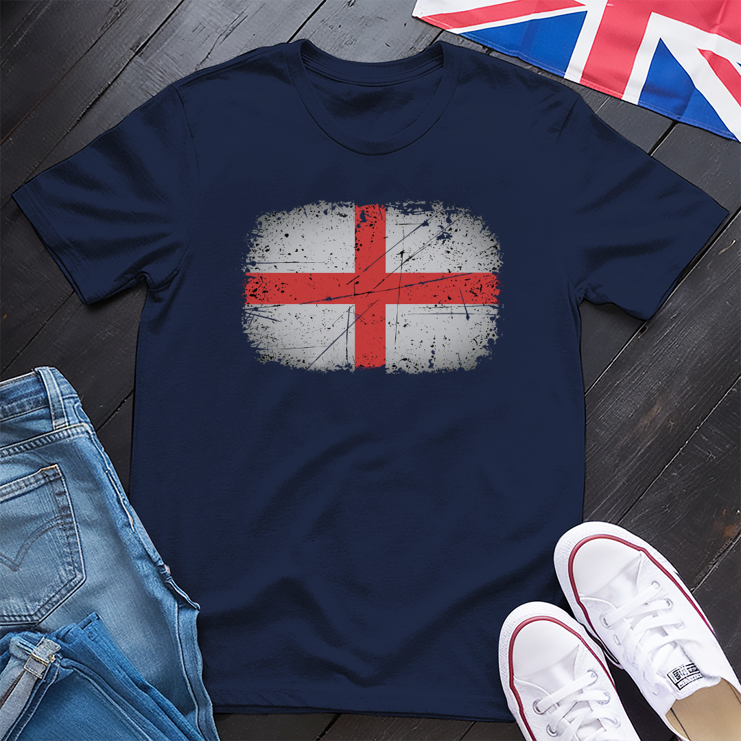 Distressed & Proud Cross T-shirt