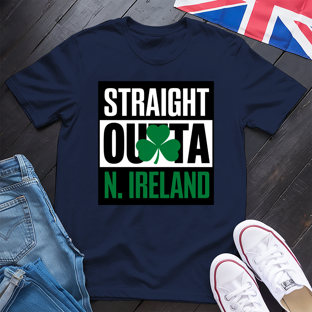 Straight Outta N. Ireland T-shirt
