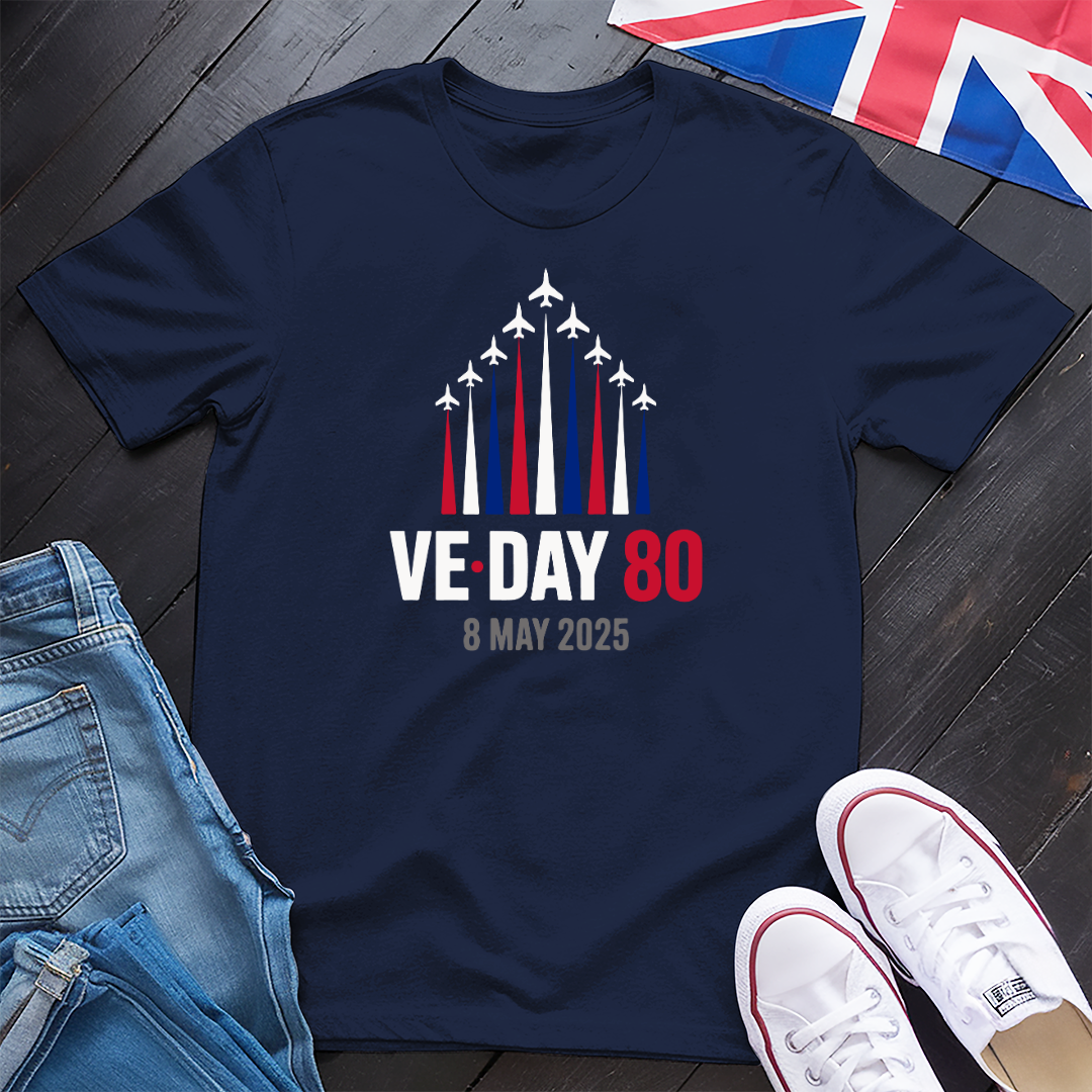 VE Day 80 - 8th May 2025 T-shirt
