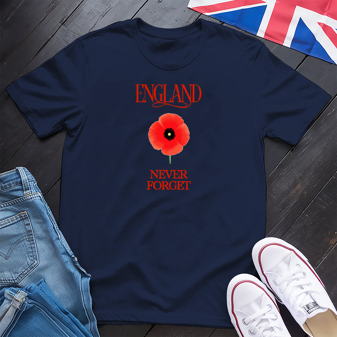 England Never Forget T-shirt