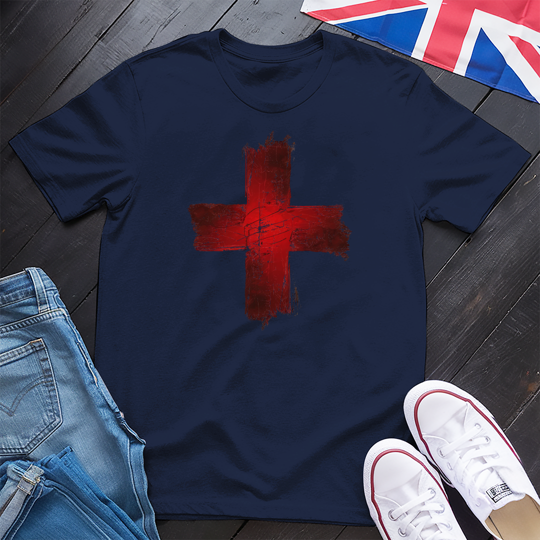 Defiant Cross Of St. George T-shirt