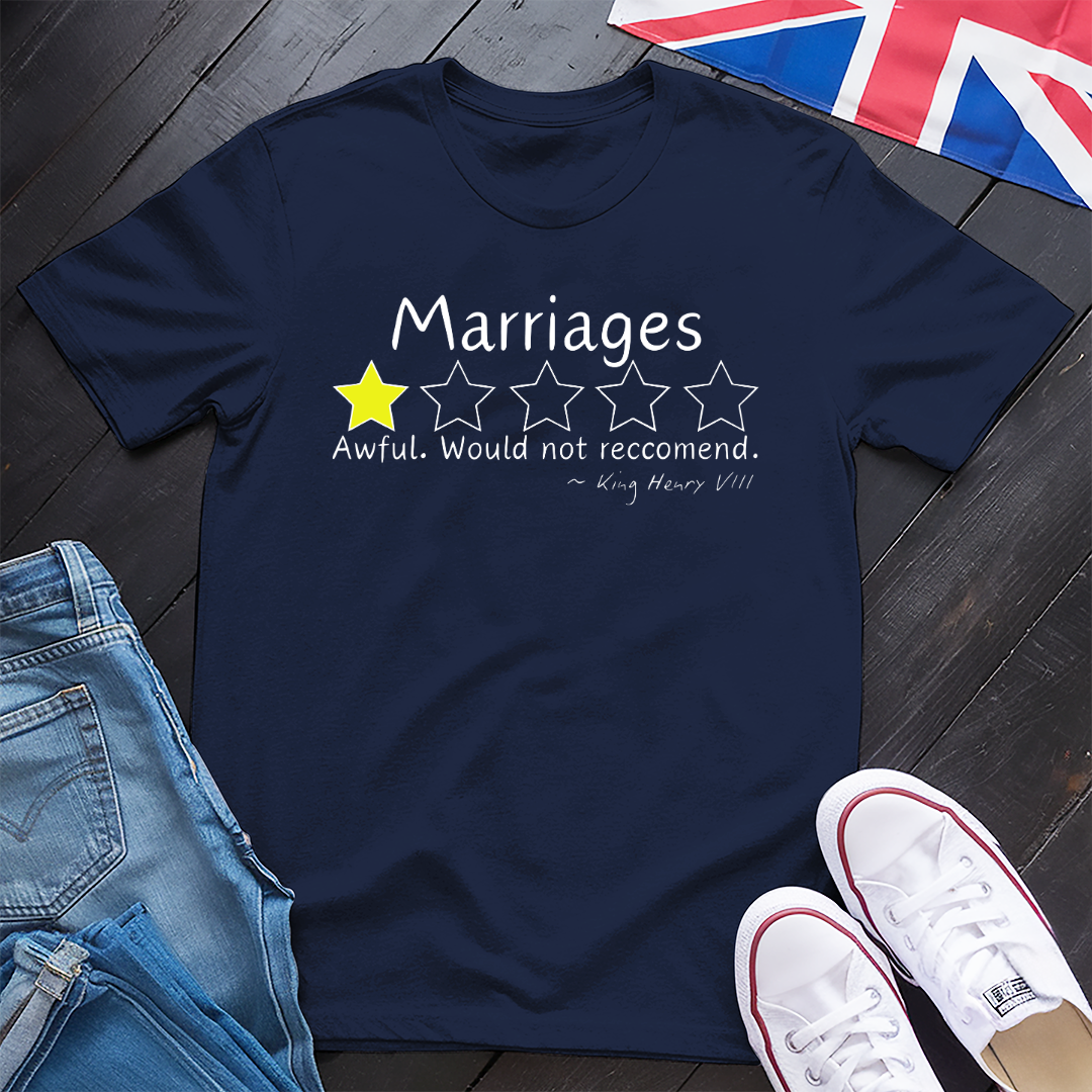 Marriages By Henry VIII T-shirt