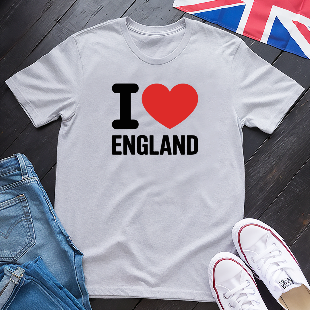 I Love England T-shirt