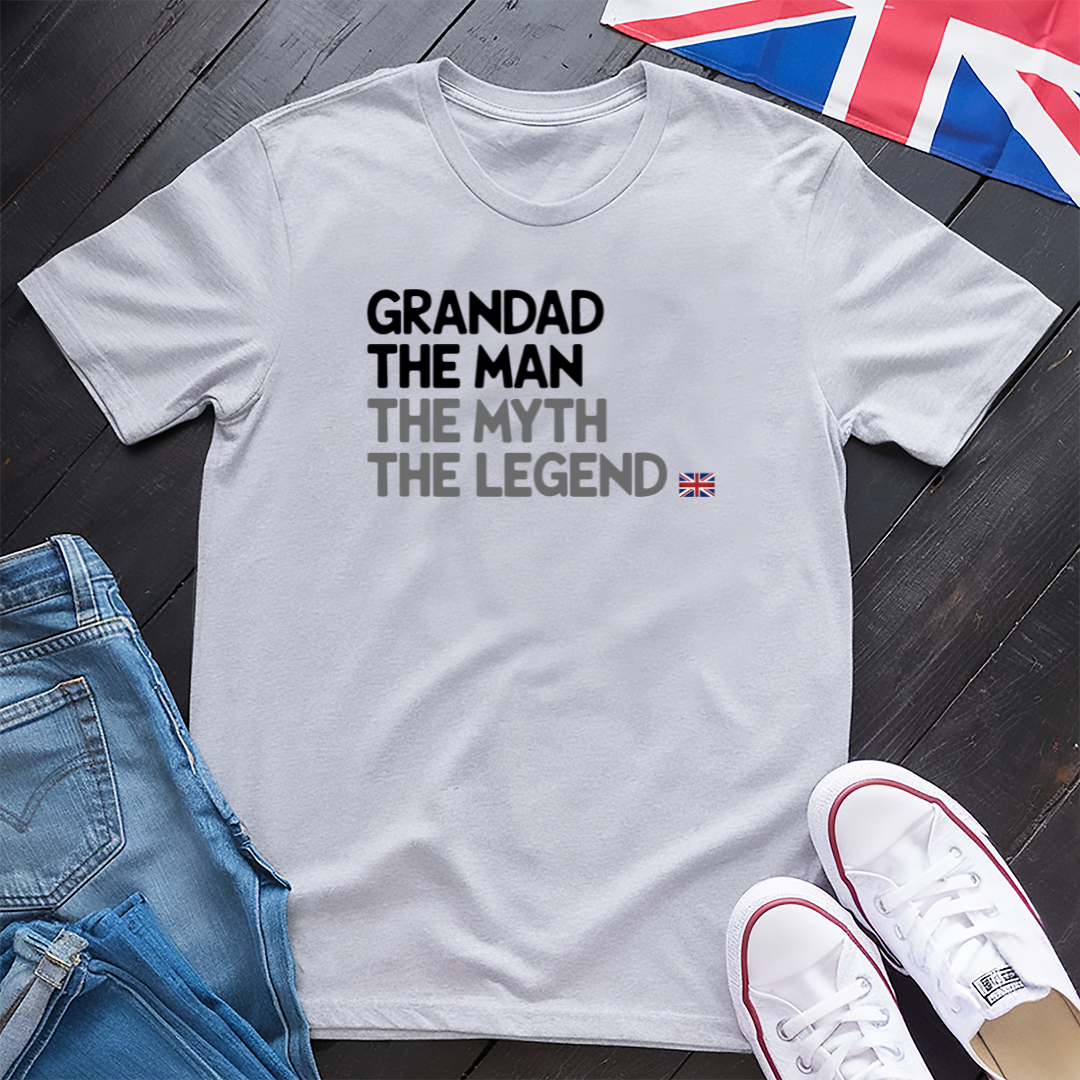 Grandad the Legend (Britain) T-shirt