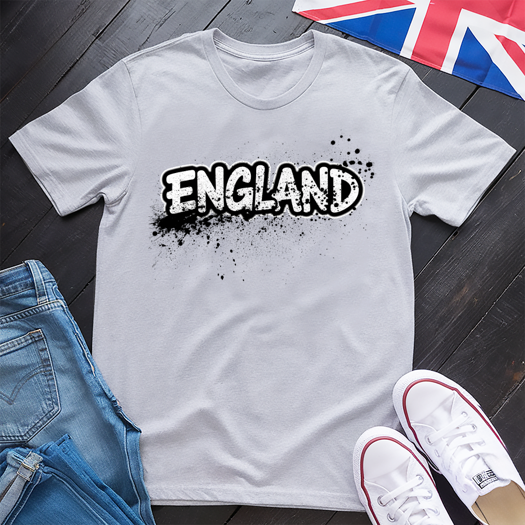 England Paint Spray T-Shirt