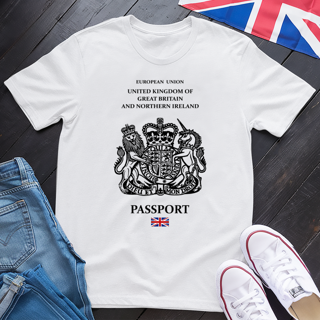 British Passport T-Shirt