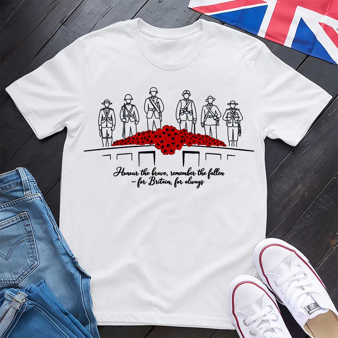 Honour the Brave, Remember the Fallen T-shirt