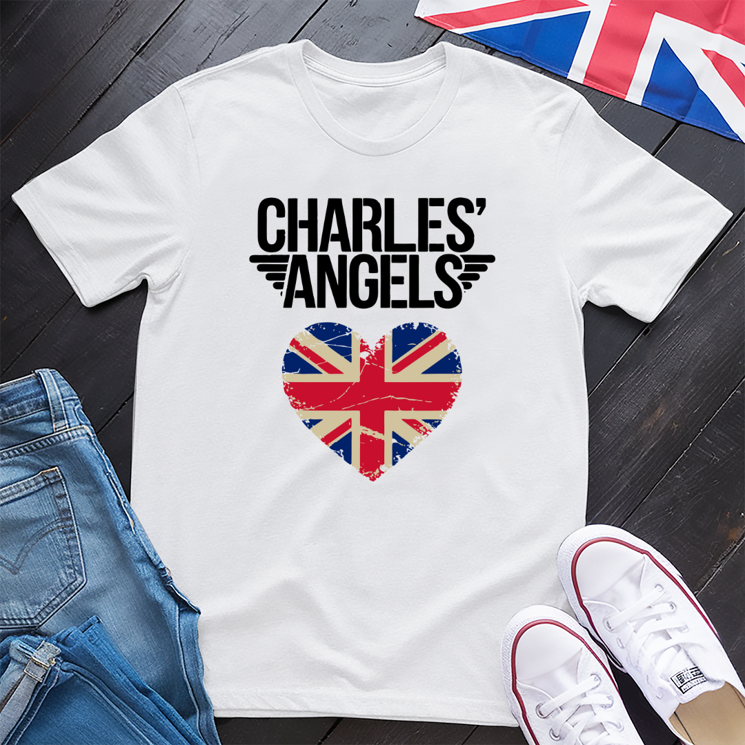 Charles' Angels Heart T-shirt