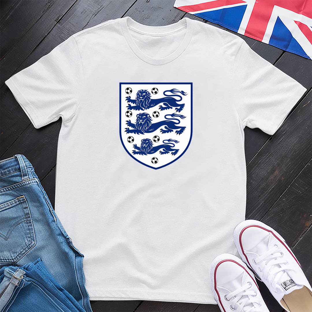 Lionheart Football Emblem T-shirt