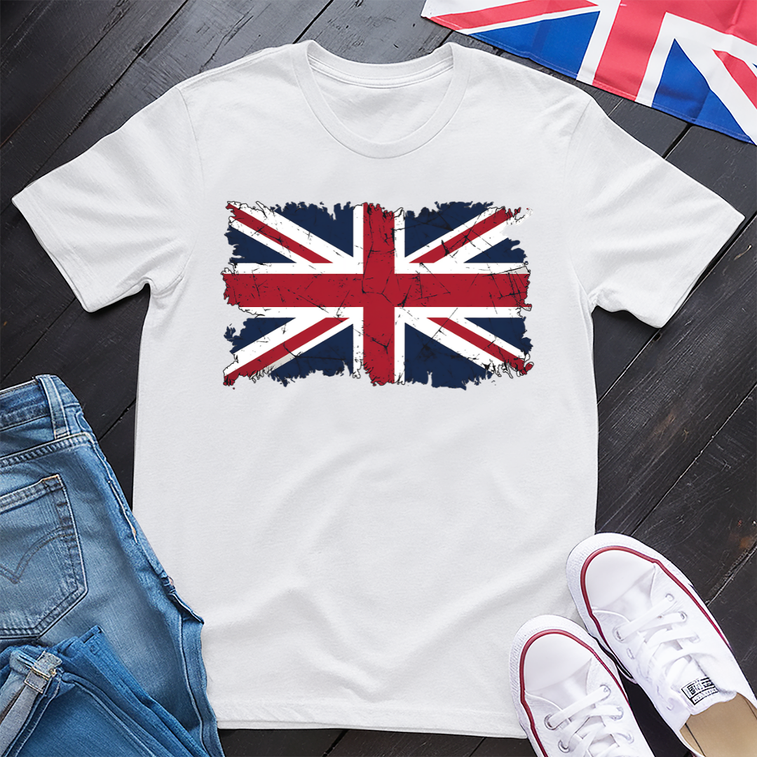 Aged Union Jack T-shirt