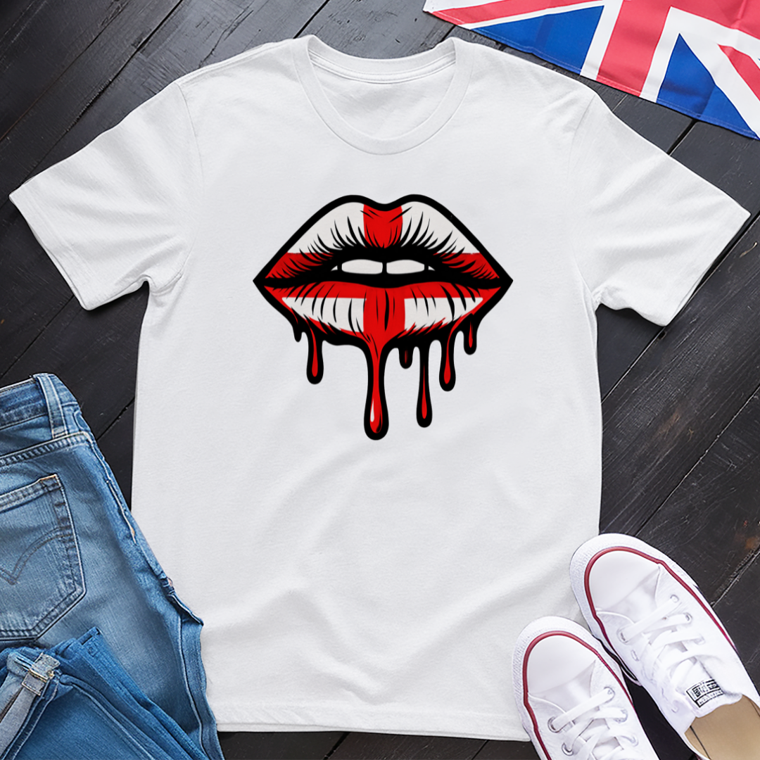 Red & White Kiss T-shirt