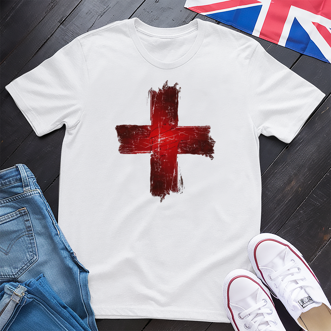 Defiant Cross Of St. George T-shirt