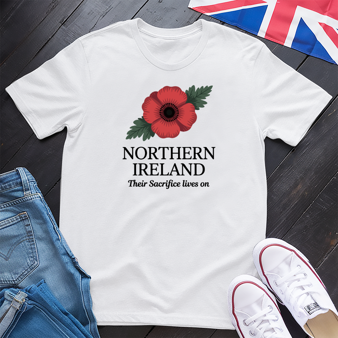 N. Ireland Never Forget T-shirt