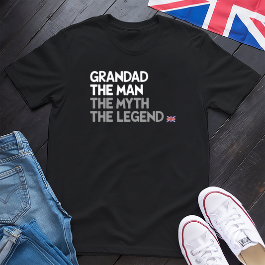 Grandad the Legend (Britain) T-shirt
