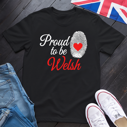 Proud Welsh Patriot’s Print T-shirt