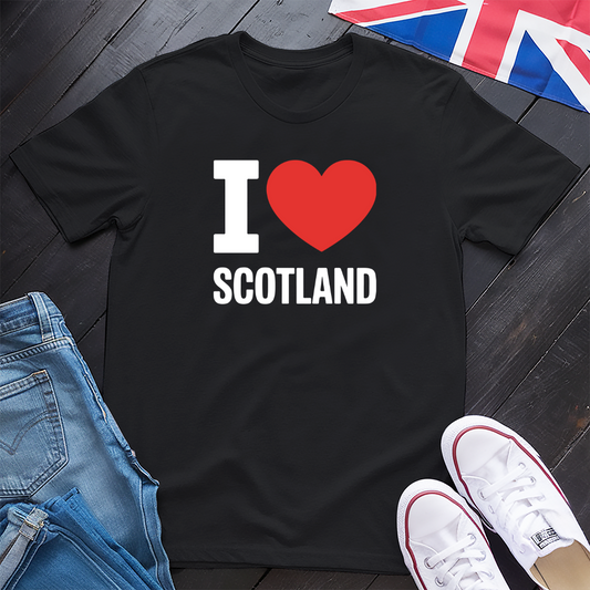 I Love Scotland T-shirt