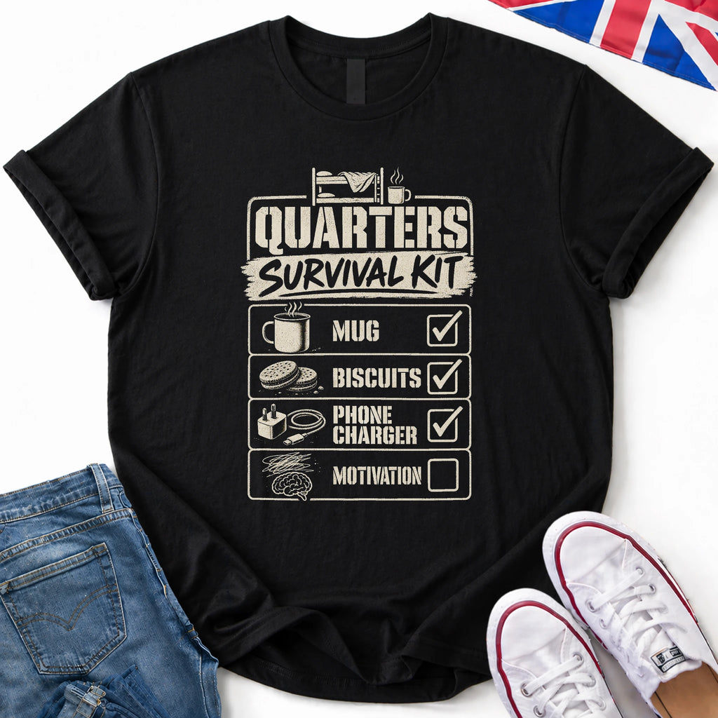 Quarters survival kit T-Shirt