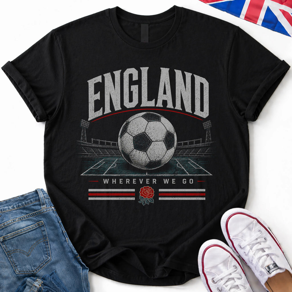 England Wherever We Go T-Shirt