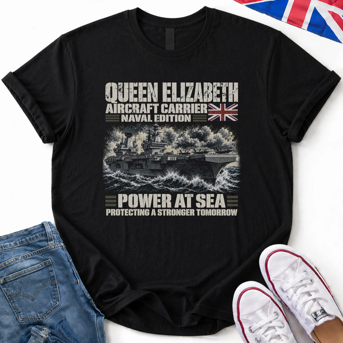 QE Aircraft Carrier T-Shirt