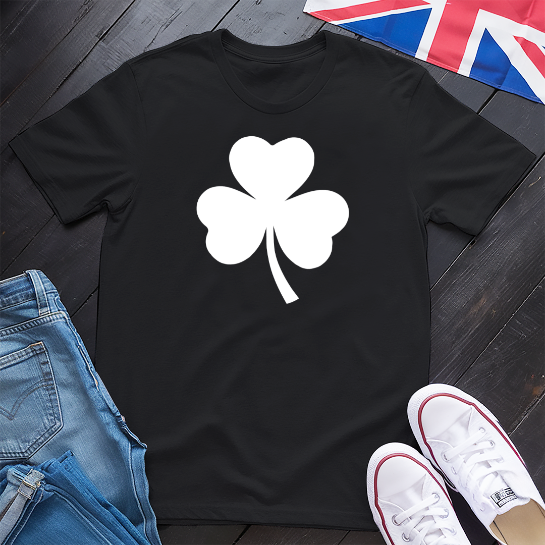 Irish Clover (Black) T-shirt